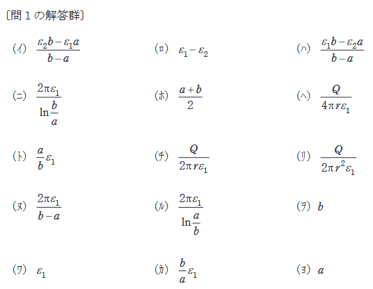 ２種理論の選択肢